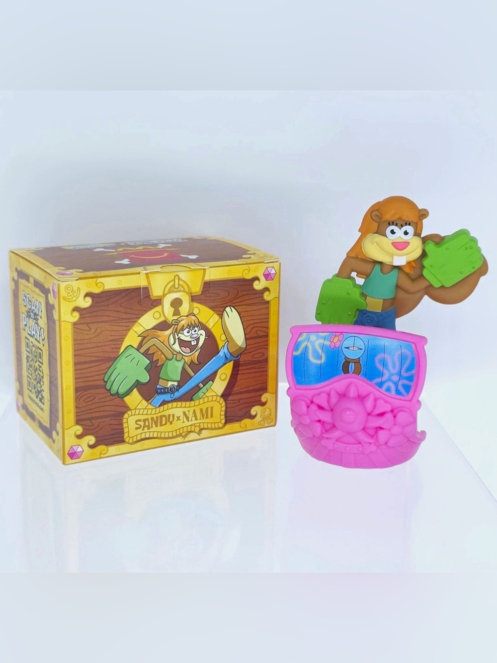 Sandy - Nami SpongeBob x one piece McDonald collab happy meal toy